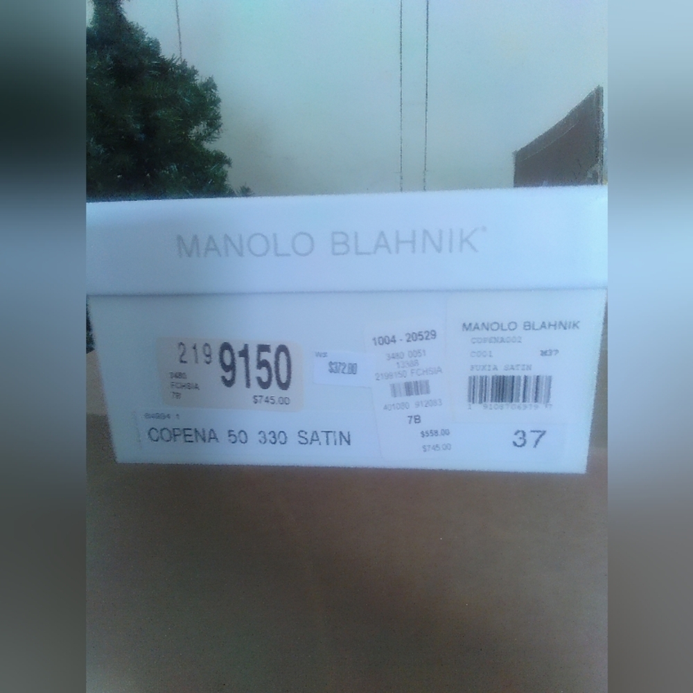 Pink Manolo Blahniks,  size 7, new in box, never worn.